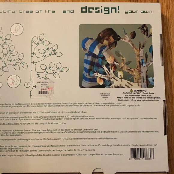 Anthropologie “Kids on Roof: Totem Tree” - NIB NWT - Picture 5 of 6